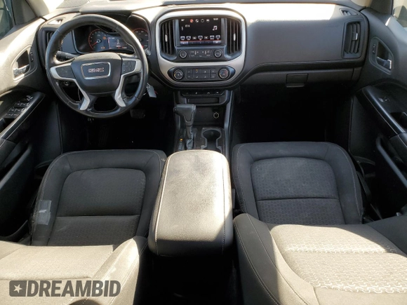2016 GMC Canyon 2WD SLE with VIN 1GTG5CE30G1301490, listed as a Copart auction lot 81366224 with 109,618 mi miles and Salvage Title. Bid and sale history available at carsss.com. Image 8.