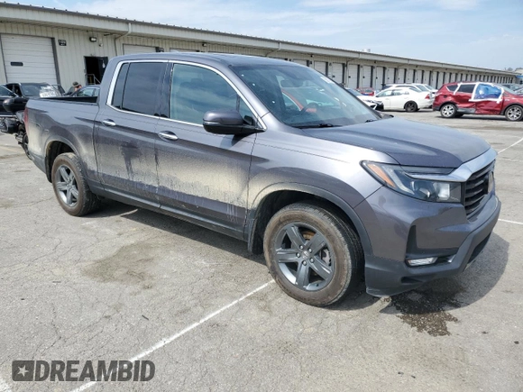 2022 Honda Ridgeline RTL-E z VIN 5FPYK3F71NB017487, wystawiony jako Copart lot #53677605 z przebiegiem 103 804 mil mil oraz Szkoda całkowita • Salvage title. Historia ofert i sprzedaży dostępna na DreamBid. Obrazek 4.