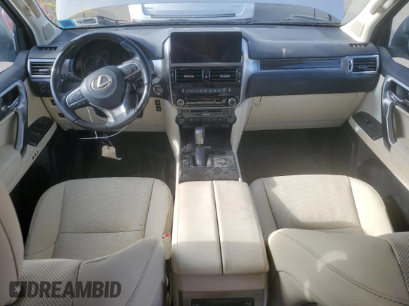2023 Lexus GX with VIN JTJAM7BX2P5364264, listed as a Copart auction lot 88583655 with 10,761 mi miles and Salvage Title. Bid and sale history available at carsss.com. Image 8.