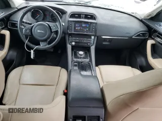 2018 Jaguar F-PACE 30t Premium with VIN SADCJ2GX8JA236792, listed as a Copart auction lot 86493684 with 107,214 mi miles and Salvage Title. Bid and sale history available at carsss.com. Image 8.
