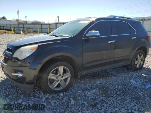 2015 Chevrolet Equinox LTZ with VIN 2GNFLHE34F6305060, listed as a Copart auction lot 48189705 with Not Provided miles and Salvage Title. Bid and sale history available at DreamBid. Image 1.