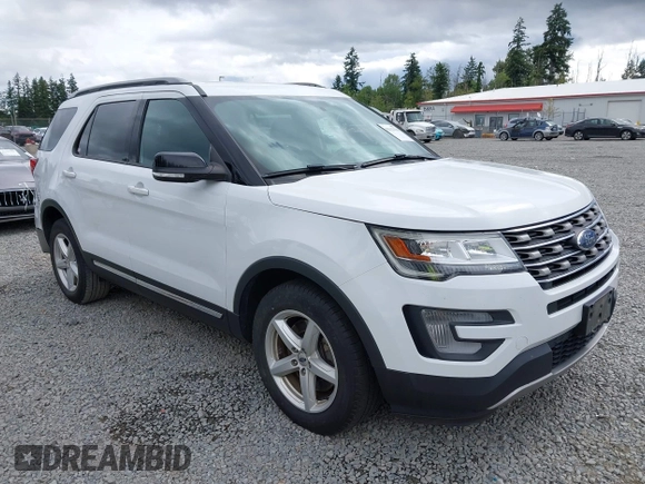 2017 Ford Explorer XLT z VIN 1FM5K8D86HGD43487, wystawiony jako IAAI lot #42532530 z przebiegiem 160 325 mil mil oraz . Historia ofert i sprzedaży dostępna na DreamBid. Obrazek 1.