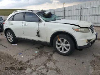 2004 Infiniti FX with VIN JNRAS08W94X203294, listed as a Copart auction lot 61272185 with 263,054 mi miles and Salvage title. Bid and sale history available at DreamBid. Image 4.