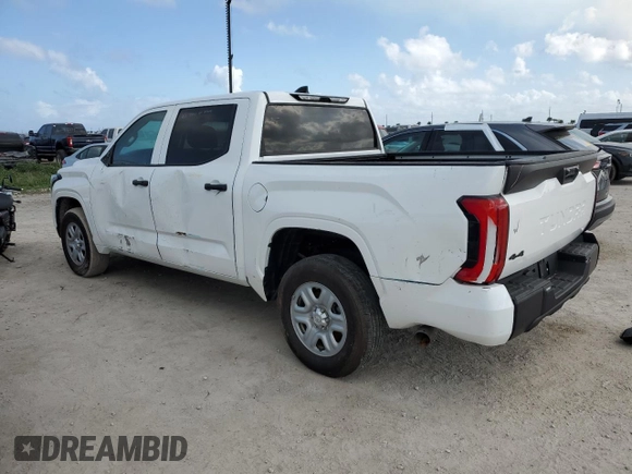2023 Toyota Tundra SR with VIN 5TFKB5DB4PX107565, listed as a Copart auction lot 78271874 with Not provided miles and Non repairable. Bid and sale history available at DreamBid. Image 2.