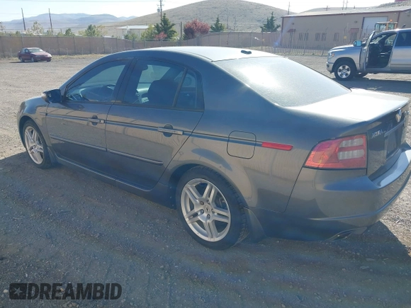 2008 Acura TL with VIN 19UUA66218A028374, listed as a IAAI auction lot 42071608 with 168,240 mi miles. Bid and sale history available at carsss.com. Image 3.