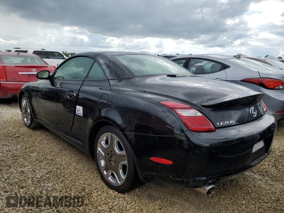 2006 Lexus SC 430 with VIN JTHFN48Y869009349, listed as a Copart auction lot 74505074 with Not Provided miles and Non Repairable. Bid and sale history available at DreamBid. Image 2.