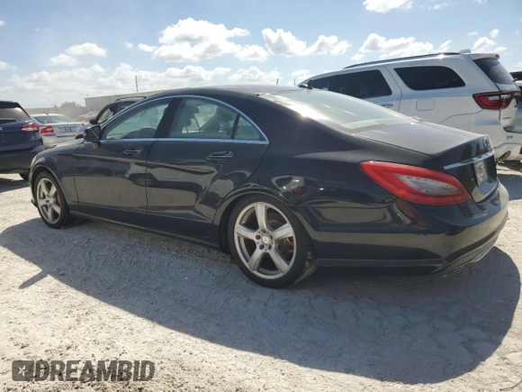 2012 Mercedes-Benz CLS-Class CLS 550 with VIN WDDLJ7DB4CA017077, listed as a Copart auction lot 76422154 with 0 mi miles and Salvage Title. Bid and sale history available at carsss.com. Image 2.
