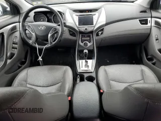 2013 Hyundai Elantra GLS z VIN KMHDH4AE0DU694906, wystawiony jako Copart lot #61286785 z przebiegiem 145 020 mil mil oraz Czysty tytuł • Clean title. Historia ofert i sprzedaży dostępna na DreamBid. Obrazek 8.