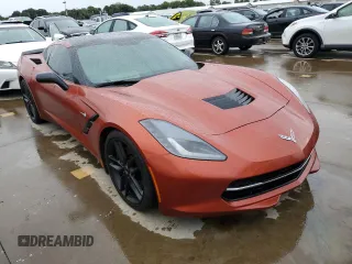 2015 Chevrolet Corvette Z51 2LT with VIN 1G1YK2D76F5109440, listed as a Copart auction lot 74430084 with 0 mi miles and Non Repairable. Bid and sale history available at carsss.com. Image 4.