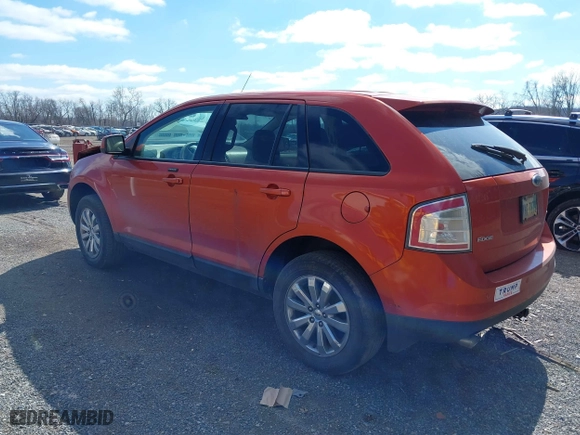 2007 Ford Edge SEL with VIN 2FMDK38C77BB52602, listed as a IAAI auction lot 41806332 with 156,618 mi miles. Bid and sale history available at carsss.com. Image 3.