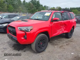2023 Toyota 4Runner TRD Pro with VIN JTELU5JR8P6118540, listed as a IAAI auction lot 42262458 with 23,133 mi miles and . Bid and sale history available at DreamBid. Image 17.