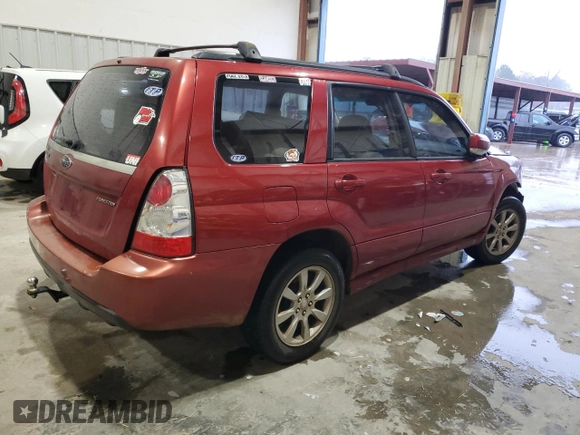 2007 Subaru Forester X w/Premium Pkg with VIN JF1SG65687H741924, listed as a Copart auction lot 47873565 with 220,406 mi miles and Salvage Title. Bid and sale history available at carsss.com. Image 3.
