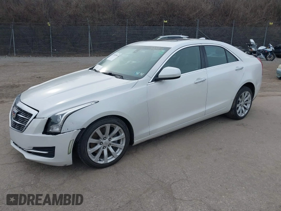 2017 Cadillac ATS AWD z VIN 1G6AG5RX4H0180112, wystawiony jako IAAI lot #41605661 z przebiegiem 142 931 mil mil oraz . Historia ofert i sprzedaży dostępna na DreamBid. Obrazek 2.