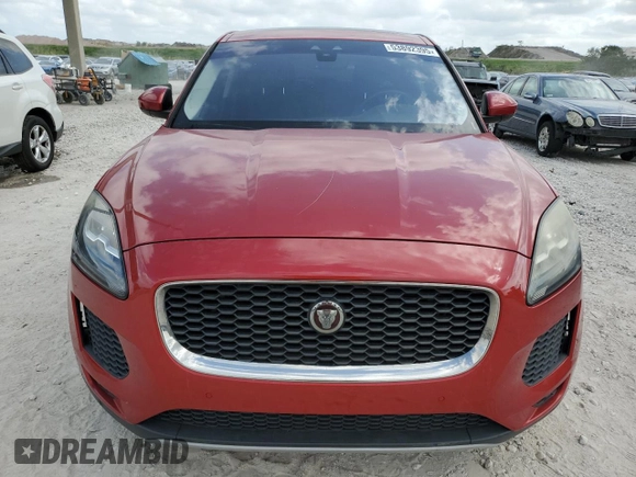 2018 Jaguar E-Pace S with VIN SADFJ2FX7J1Z10154, listed as a Copart auction lot 53892395 with 83,104 mi miles and Clean Title. Bid and sale history available at DreamBid. Image 5.