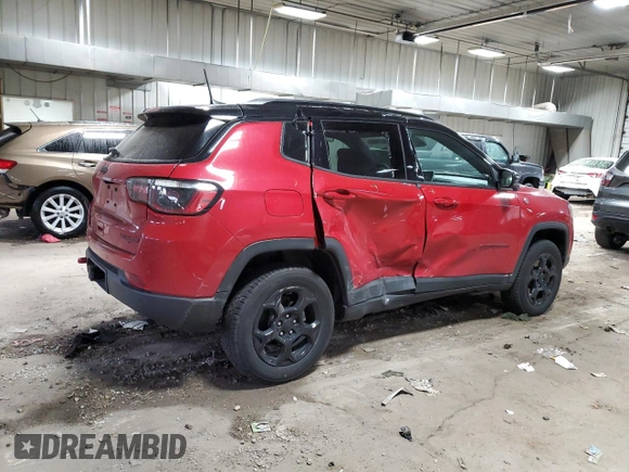 2023 Jeep Compass Trailhawk с VIN 3C4NJDDN5PT513984, выставлен на аукционе Copart как лот 54375065 с пробегом 24 482 миль миль и На запчасти • Non repairable. История ставок и продаж доступна на DreamBid. Изображение 3.
