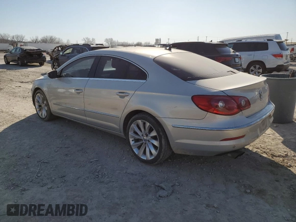 2009 Volkswagen CC Sport with VIN WVWEU73C09E517470, listed as a Copart auction lot 48699165 with 159,987 mi miles and Salvage Title. Bid and sale history available at DreamBid. Image 2.
