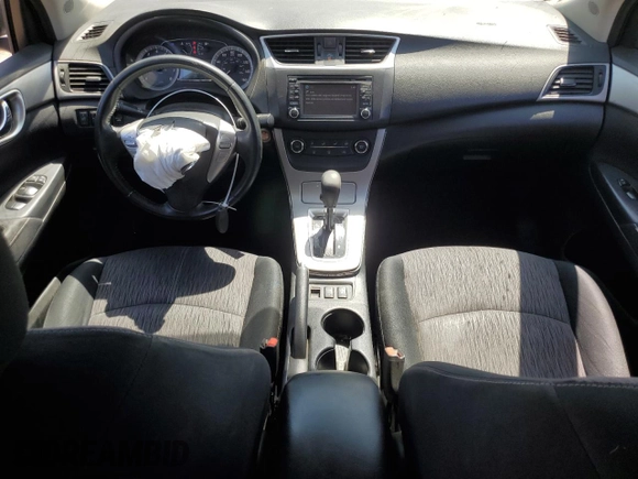2015 Nissan Sentra SV with VIN 3N1AB7AP0FY212711, listed as a Copart auction lot 52387635 with 153,707 mi miles and Salvage Title. Bid and sale history available at carsss.com. Image 8.