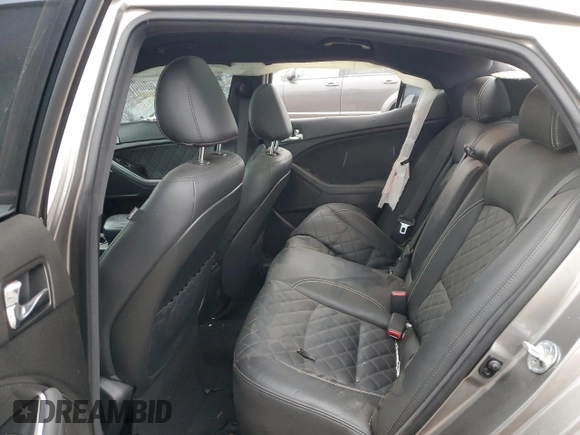 2015 Kia Optima SXL Turbo with VIN 5XXGR4A65FG458168, listed as a Copart auction lot 44966795 with 55,055 mi miles and Non Repairable. Bid and sale history available at DreamBid. Image 11.