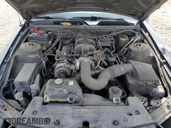 2007 Ford Mustang Deluxe with VIN 1ZVFT84N875365994, listed as a Copart auction lot 53210965 with 170,112 mi miles and Salvage Title. Bid and sale history available at carsss.com. Image 12.
