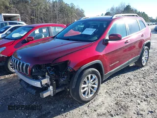 2019 Jeep Cherokee Latitude with VIN 1C4PJLCB8KD220444, listed as a IAAI auction lot 41245726 with 98,659 mi miles and . Bid and sale history available at DreamBid. Image 2.