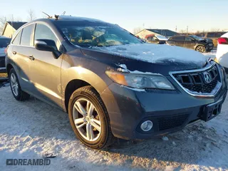 2014 Acura RDX Tech Pkg with VIN 5J8TB4H52EL004282, listed as a IAAI auction lot 41218520 with 107,286 mi miles. Bid and sale history available at carsss.com. Image 1.