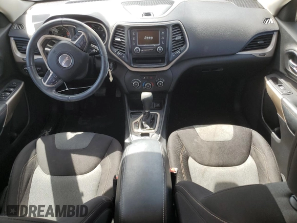2018 Jeep Cherokee Latitude with VIN 1C4PJLCB2JD544102, listed as a Copart auction lot 49839785 with 62,546 mi miles and Salvage Title. Bid and sale history available at carsss.com. Image 8.
