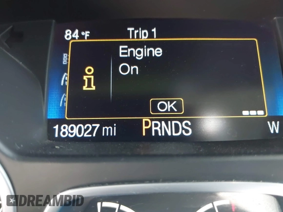2017 Ford Escape S with VIN 1FMCU0F74HUC00725, listed as a IAAI auction lot 41970787 with 189,027 mi miles and . Bid and sale history available at DreamBid. Image 15.