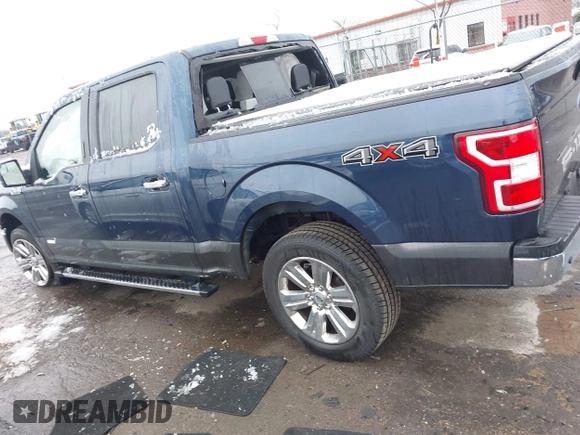 2019 Ford F-150 XL with VIN 1FTEW1E49KFC07492, listed as a IAAI auction lot 42008861 with 118,640 mi miles and . Bid and sale history available at DreamBid. Image 14.