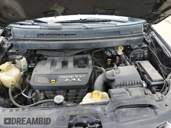 2014 Dodge Journey American Value Pkg with VIN 3C4PDCAB9ET268589, listed as a Copart auction lot 46447275 with 209,366 mi miles and Salvage Title. Bid and sale history available at carsss.com. Image 12.