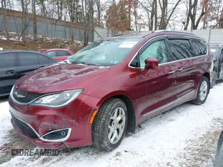 2017 Chrysler Pacifica Touring L Plus with VIN 2C4RC1EG6HR652908, listed as a IAAI auction lot 41381104 with 82,186 mi miles and . Bid and sale history available at DreamBid. Image 2.