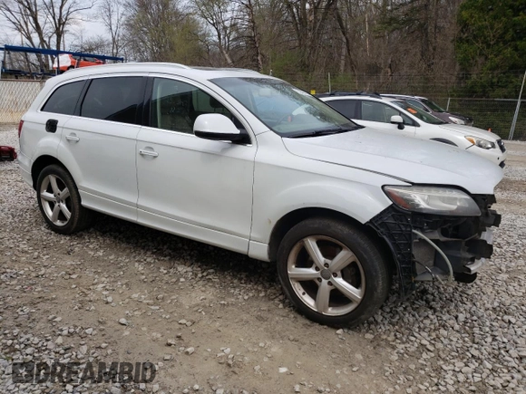 2015 Audi Q7 3.0T S line Prestige with VIN WA1DGBFE5FD008747, listed as a Copart auction lot 53045665 with 76,971 mi miles and Salvage Title. Bid and sale history available at carsss.com. Image 4.