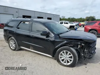2020 Dodge Durango SXT Plus with VIN 1C4RDHAG6LC329813, listed as a Copart auction lot 72844584 with 60,442 mi miles and Non Repairable. Bid and sale history available at carsss.com. Image 4.
