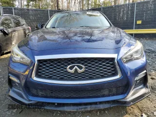 2018 Infiniti Q50 Luxe z VIN JN1EV7AP2JM356815, wystawiony jako Copart lot #51266755 z przebiegiem 70 384 mil mil oraz Szkoda całkowita • Salvage title. Historia ofert i sprzedaży dostępna na DreamBid. Obrazek 5.