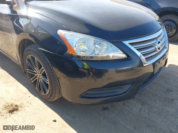 2013 Nissan Sentra SR with VIN 3N1AB7APXDL745515, listed as a IAAI auction lot 41492148 with 116,453 mi miles. Bid and sale history available at carsss.com. Image 6.