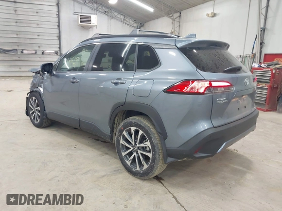 2024 Toyota Corolla Cross XLE with VIN 7MUDAABG4RV119068, listed as a IAAI auction lot 42600620 with 3,817 mi miles and . Bid and sale history available at DreamBid. Image 3.