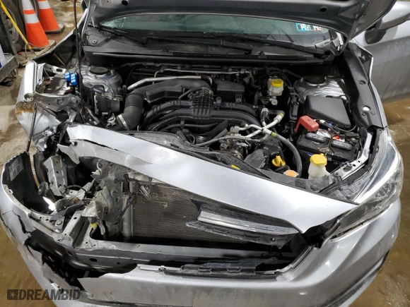 2020 Subaru Impreza Premium with VIN 4S3GKAD60L3602543, listed as a Copart auction lot 42345625 with 76,657 mi miles and Salvage Title. Bid and sale history available at carsss.com. Image 11.