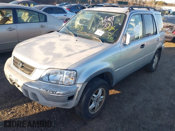 2001 Honda CR-V SE with VIN JHLRD18791S018055, listed as a IAAI auction lot 41766511 with 999,999 mi miles. Bid and sale history available at carsss.com. Image 6.