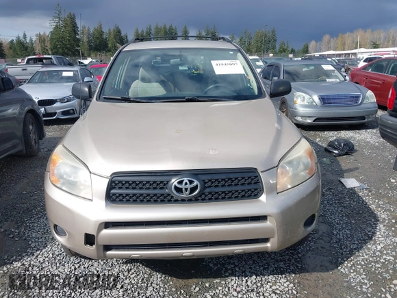 2007 Toyota RAV4 with VIN JTMBD33V475106938, listed as a IAAI auction lot 41945097 with 244,274 mi miles. Bid and sale history available at carsss.com. Image 12.