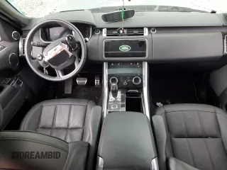 2021 Land Rover Range Rover Sport HSE Dynamic with VIN SALWR2SE3MA770139, listed as a Copart auction lot 74786894 with 33,704 mi miles and Salvage Title. Bid and sale history available at carsss.com. Image 8.