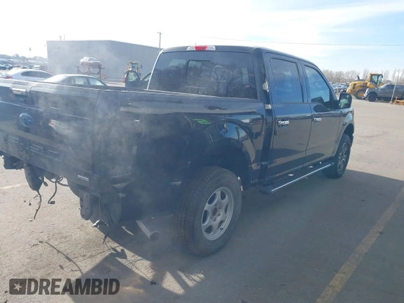2019 Ford F-150 XL with VIN 1FTEW1E42KFA87194, listed as a IAAI auction lot 41266379 with 89,799 mi miles. Bid and sale history available at carsss.com. Image 4.