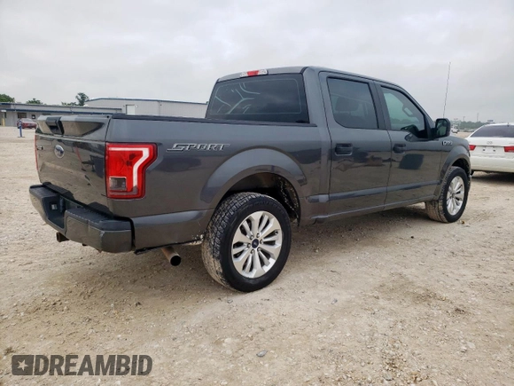 2016 Ford F-150 XL with VIN 1FTEW1CP4GKE34293, listed as a Copart auction lot 58956345 with 209,574 mi miles and Clean title. Bid and sale history available at DreamBid. Image 3.