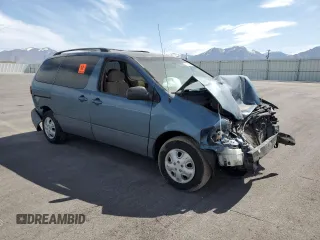 2002 Toyota Sienna LE with VIN 4T3ZF13C72U491201, listed as a Copart auction lot 53163815 with Not Provided miles and Salvage Title. Bid and sale history available at DreamBid. Image 4.