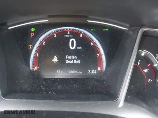 2019 Honda Civic Sedan Sport with VIN 19XFC2F85KE210856, listed as a IAAI auction lot 41846724 with 101,898 mi miles. Bid and sale history available at carsss.com. Image 7.