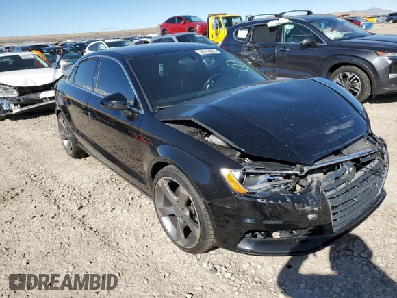2015 Audi A3 2.0T Premium Plus with VIN WAUEFGFF3F1046253, listed as a Copart auction lot 46918925 with 124,568 mi miles and Salvage Title. Bid and sale history available at carsss.com. Image 4.