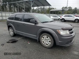 2018 Dodge Journey SE with VIN 3C4PDCAB6JT517988, listed as a Copart auction lot 48103275 with 129,897 mi miles and Salvage Title. Bid and sale history available at DreamBid. Image 4.