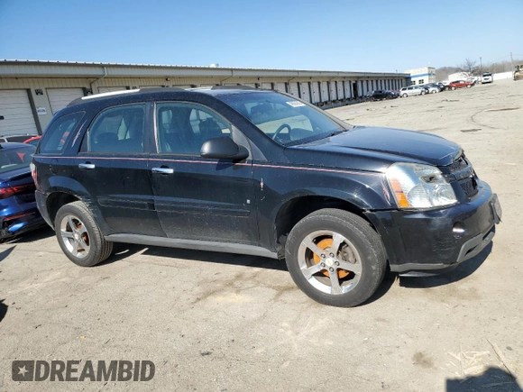 2007 Chevrolet Equinox LS with VIN 2CNDL13F176019989, listed as a Copart auction lot 48655965 with 196,763 mi miles and Salvage Title. Bid and sale history available at carsss.com. Image 4.