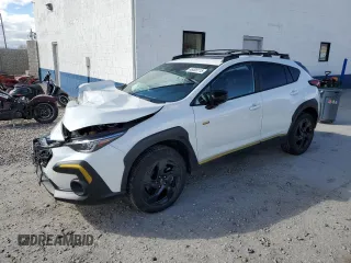 2024 Subaru Crosstrek Sport with VIN 4S4GUHF69R3754079, listed as a Copart auction lot 46505115 with 0 mi miles and Salvage Title. Bid and sale history available at carsss.com. Image 1.