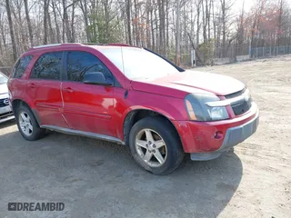2005 Chevrolet Equinox LT with VIN 2CNDL73F656017879, listed as a IAAI auction lot 41914143 with 263,003 mi miles. Bid and sale history available at carsss.com. Image 1.