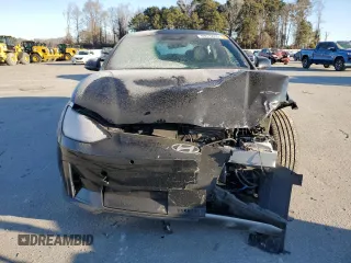 2023 Hyundai IONIQ 6 SEL with VIN KMHM34AC9PA029814, listed as a Copart auction lot 89076885 with 25,273 mi miles and Salvage Title. Bid and sale history available at carsss.com. Image 5.