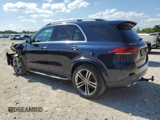 2020 Mercedes-Benz GLE 350 with VIN 4JGFB4JB9LA201644, listed as a Copart auction lot 56509585 with 27,204 mi miles and Salvage title. Bid and sale history available at DreamBid. Image 2.